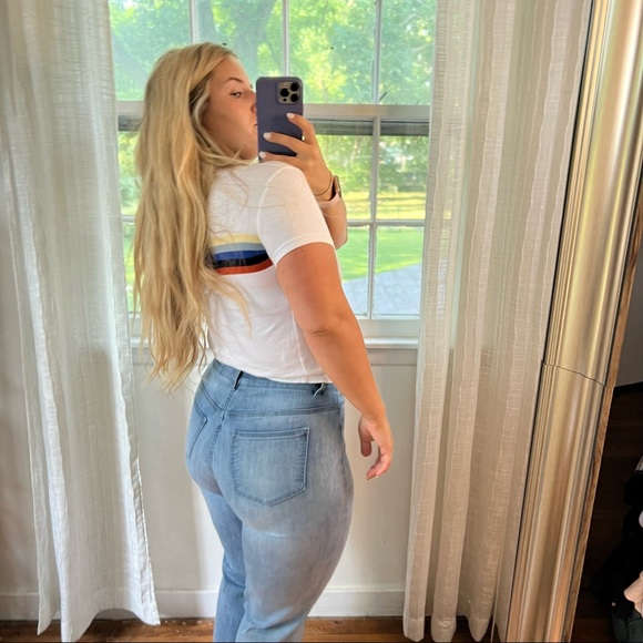 Brandy Melville Striped Tee Small - Picture 5 of 8